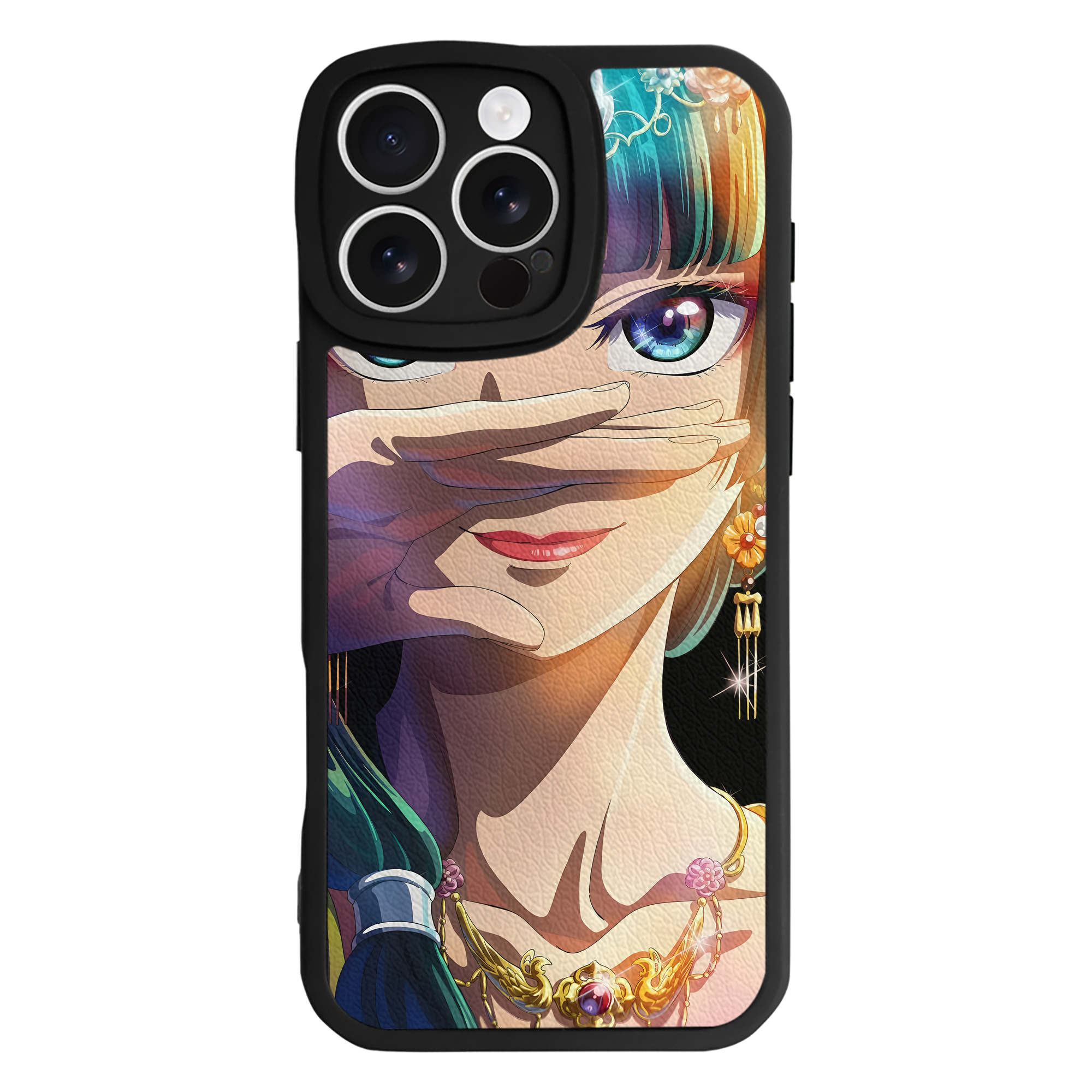 （画像用） 薬屋のひとりごと The Apothecary Diaries 【iPhone 16シリーズ対応】シリコンスマホケース（レザー調） 材質：シリコン